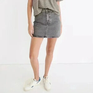 Madewell Rigid Denim A-Line